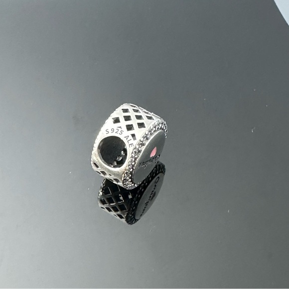 Pandora Grandmother Grandma Love Family Silver Charm 925 Ale CZ gift box #197 - Picture 3 of 5